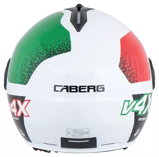 Riviera V4 X Alpha Italia White, Black, Green, Red