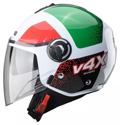 Riviera V4 X Alpha Italia White, Black, Green, Red