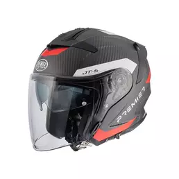 Premier Jt5 Carbon Ma 2 Bm Мотошлем Red Красный