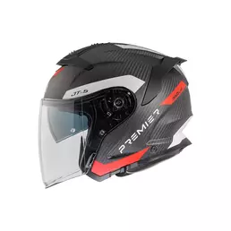 Premier Jt5 Carbon Ma 2 Bm Мотошлем Red Красный