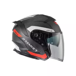 Premier Jt5 Carbon Ma 2 Bm Мотошлем Red Красный