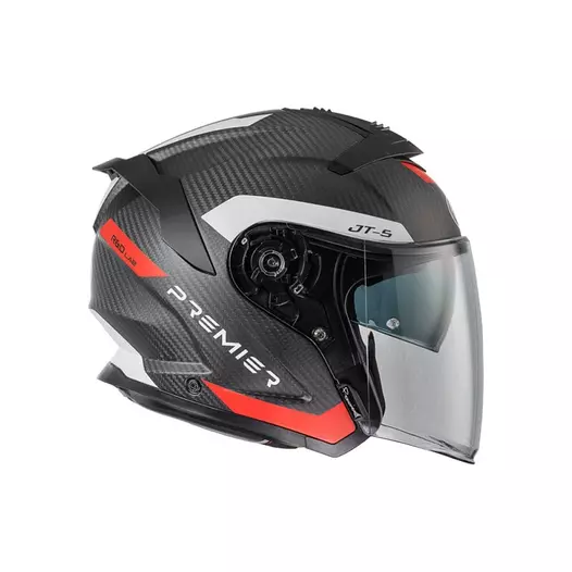 Premier Jt5 Carbon Ma 2 Bm Мотошлем Red Красный