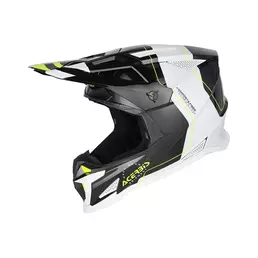Acerbis T711 Мотошлем Black White Черный