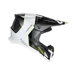 Acerbis T711 Мотошлем Black White Черный