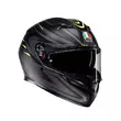 Agv K3 E2206 Syth Мотошлем Black Yellow Matt Желтый (размер: xl)