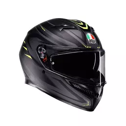 Agv K3 E2206 Syth Мотошлем Black Yellow Matt Желтый