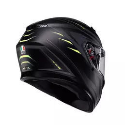 Agv K3 E2206 Syth Мотошлем Black Yellow Matt Желтый