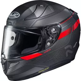 Hjc Rpha 11 Carbon Nakri Мотошлем Black Red Красный