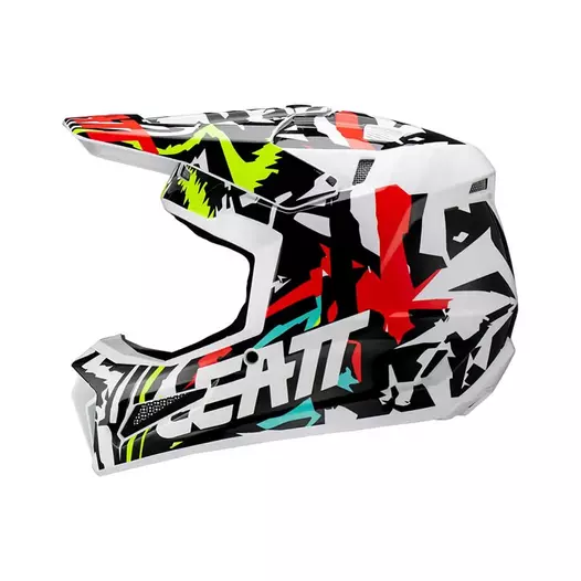 Leatt 3.5 2023 Мотошлем White Белый