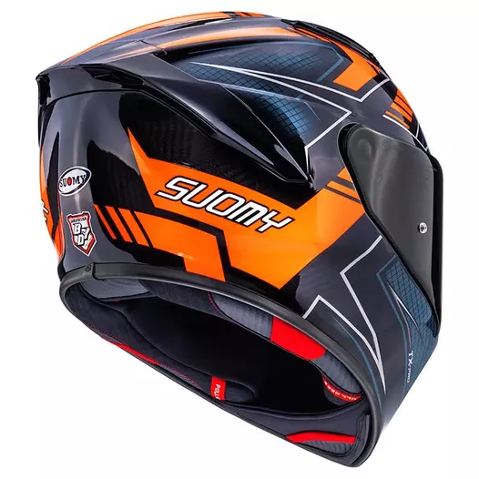 Suomy Tx-pro Flawless Мотошлем Orange Оранжевый