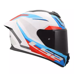 Ls2 Ff820 Rapid 3 Hyper Мотошлем White Blue Red Синий
