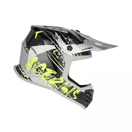 Acerbis Profile Junior Мотошлем Black Yellow Fluo Черный
