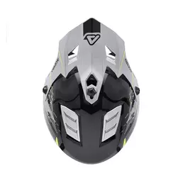 Acerbis Profile Junior Мотошлем Black Yellow Fluo Черный