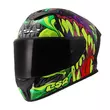 Ls2 Ff820 Rapid 3 Lycant Мотошлем Purple Green Зеленый (размер: 2xs)