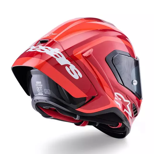 Alpinestars Supertech R10 Arius Мотошлем Red Красный