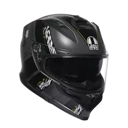 Agv K7 E2206 Kyber Мотошлем Matt Grey Yellow Fluo Желтый
