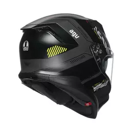 Agv K7 E2206 Kyber Мотошлем Matt Grey Yellow Fluo Желтый