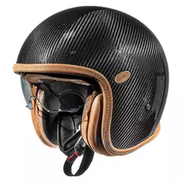 Premier Vintage Evo Platinum Edition Carbon Мотошлем Черный