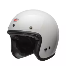 Bell Custom 500 Ece06 Vintage Мотошлем White Белый