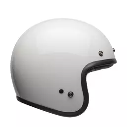 Bell Custom 500 Ece06 Vintage Мотошлем White Белый