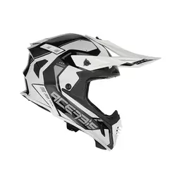 Acerbis X-track 2206 Мотошлем Black White 25 Белый