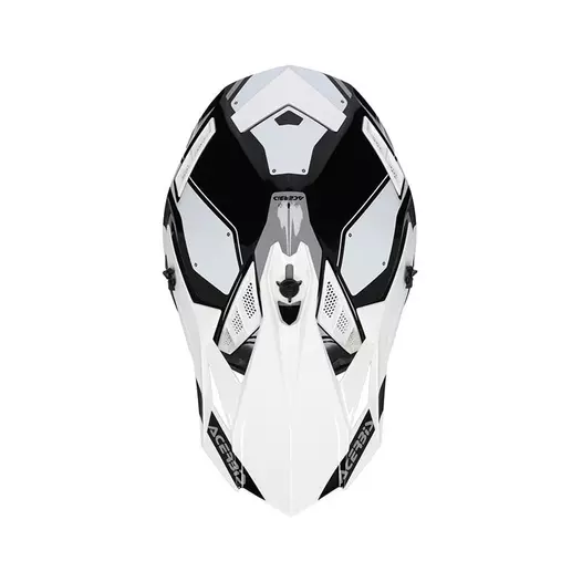 Acerbis X-track 2206 Мотошлем Black White 25 Белый