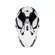Acerbis X-track 2206 Мотошлем Black White 25 Белый
