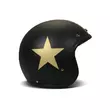 Dmd Jet Retro Мотошлем Star Gold Черный (размер: l)
