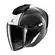 SHARK RS Jet Carbon Blank jethelm Glossy / Carbon / White / Black