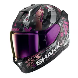 Shark Skwal I3 Hellcat Mat Мотошлем Purple Фиолетовый