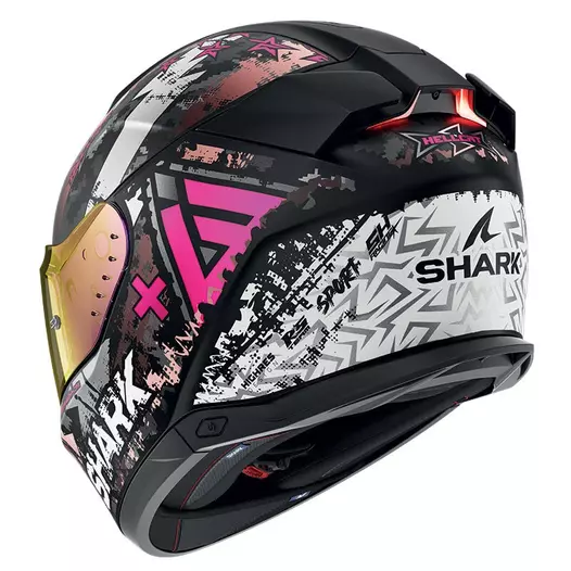 Shark Skwal I3 Hellcat Mat Мотошлем Purple Фиолетовый