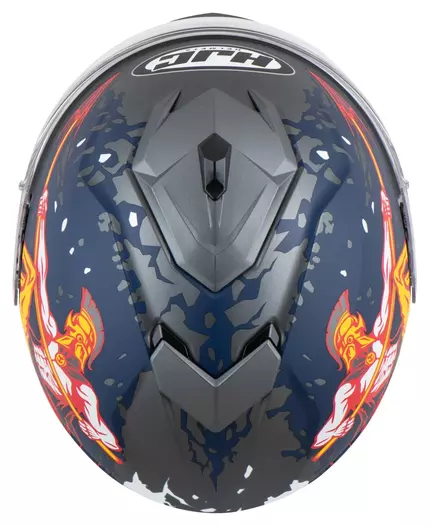 I71 Taurus blue, white, orange