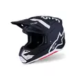 Alpinestars Sm7 2206 Dasher Мотошлем Black White Matt Черный (размер: xs)