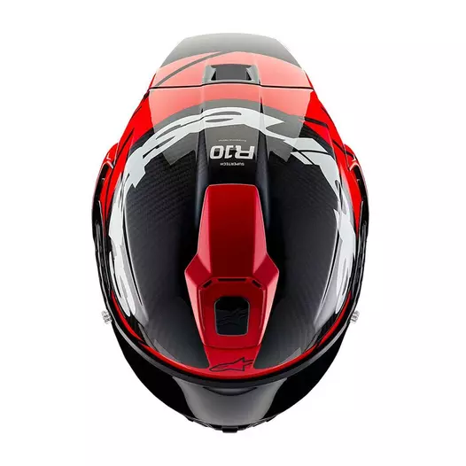 Alpinestars Supertech R10 Element Мотошлем Red Gloss Красный