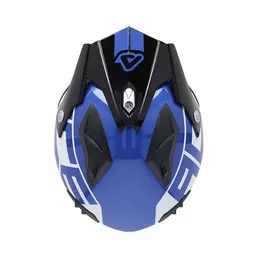Acerbis Jet Aria 2206 Graphic Мотошлем Black Blue Синий