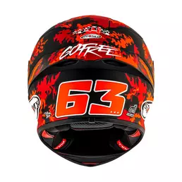 Suomy S1-xr Gp Bagnaia Replica 2025 Matt Красный