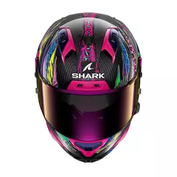 Shark Aeron Fawn Мотошлем Multicolor Фиолетовый