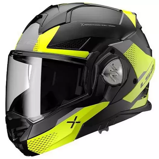 LS2 FF901 Advant X Oblivion Modularhelm Черный (размер: s)