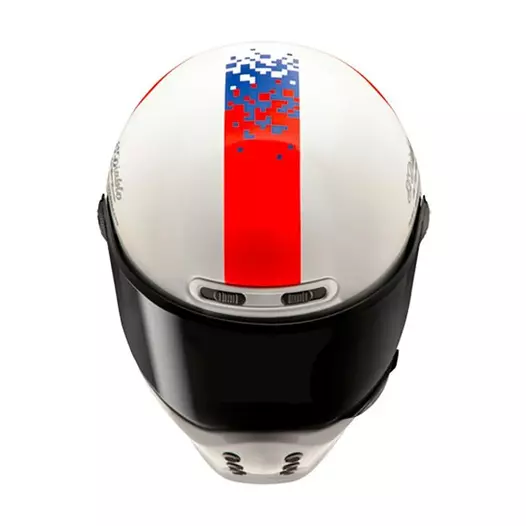 Hjc V10 Fq20 Retro Мотошлем Белый