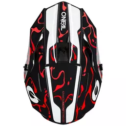 O Neal 1 Srs 2206 Splash V.26 Мотошлем Black Red Красный