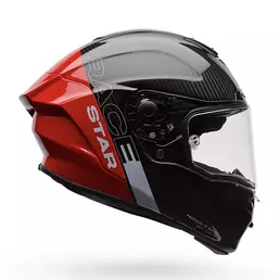 Bell Race Star Dlx Flex Ece6 Мотошлем Strike Red Красный