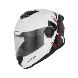 Acerbis Rider Modular Мотошлем White Black Белый