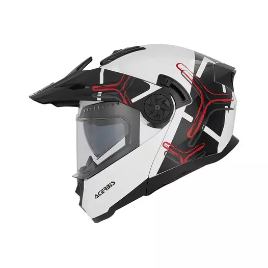 Acerbis Rider Modular Мотошлем White Black Белый