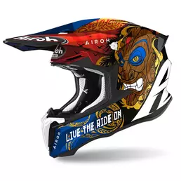 Airoh Twist 2 Tiki Мотошлем Gloss Черный