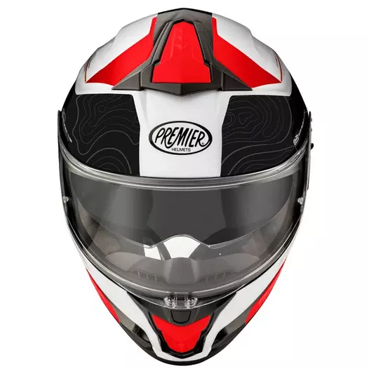 Premier Evoluzione Dk 2 Bm Мотошлем Red Красный