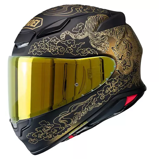 Shoei Nxr 2 Fearless Tc-5 Мотошлем Золотистый