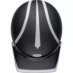 Bell Moto-3 Ece6 Fasthouse Old Road Мотошлем Black White Черный