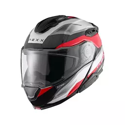 Nexx X.lifetour Pro Mile Мотошлем White Red Красный
