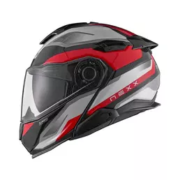 Nexx X.lifetour Pro Mile Мотошлем White Red Красный