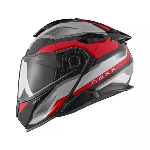Nexx X.lifetour Pro Mile Мотошлем White Red Красный